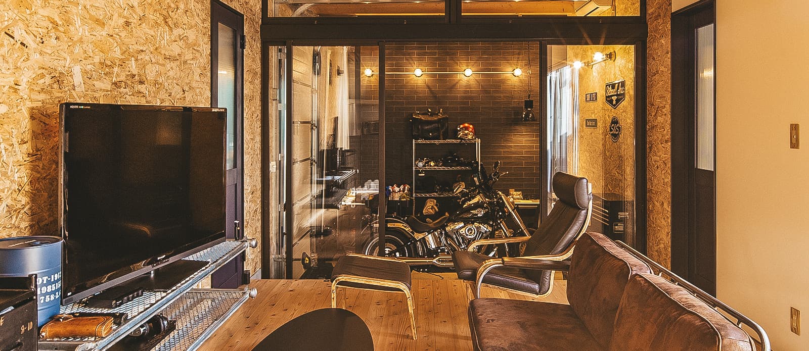 動線が短く、愛車との距離が近い