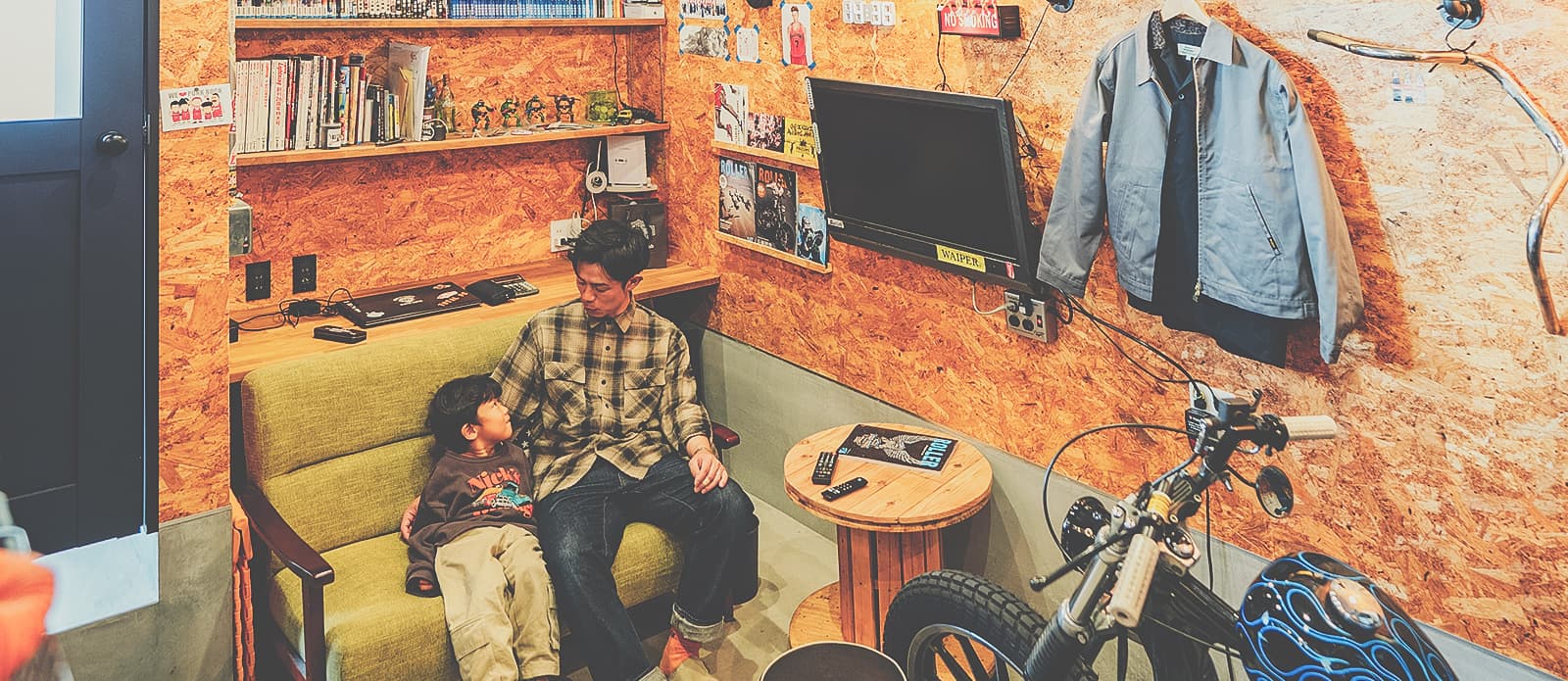 外とのつながりが豊かになり、ギア収納も快適