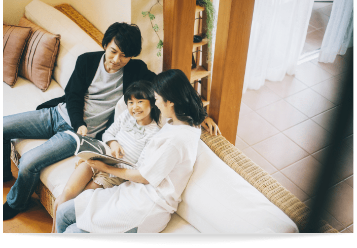 人に優しい住まいへ　イメージ